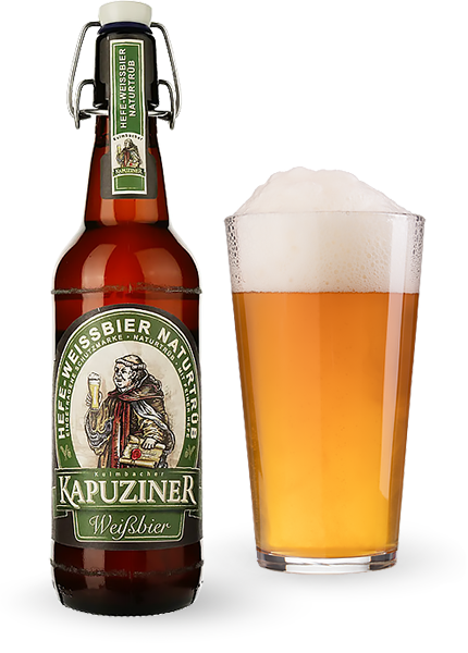 Пиво Kapuziner Weißbier 0.5л купити в Hop Hey | Море Пива Пиво Kapuziner Weißbier 0.5л