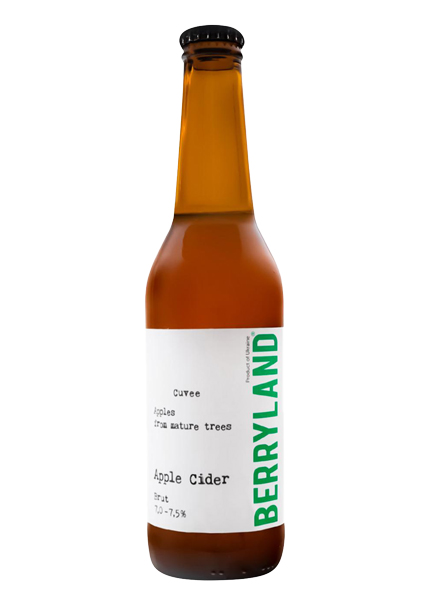 Сидр «Berryland» Cuvee Brut Apple 0.33л