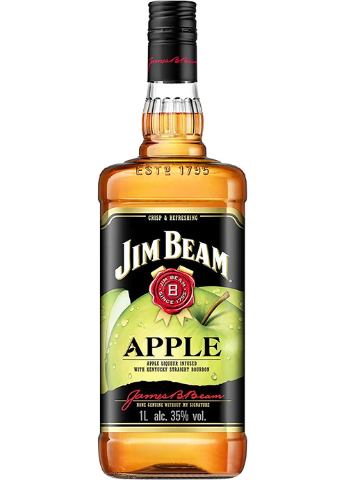 Лікер Jim Beam Apple 4 роки 1л купити в Hop Hey | Море Пива Лікер Jim Beam Apple 4 роки 1л