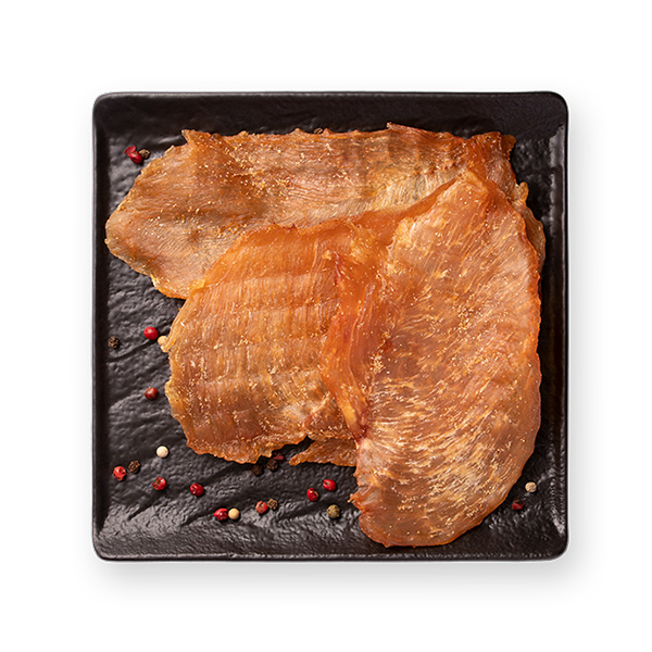 М'ясо куряче в'ялене чіпси з часником