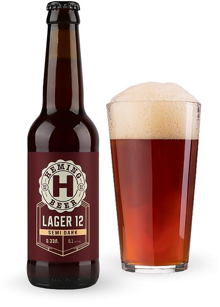 Пиво Heming Lager 12 0.33л