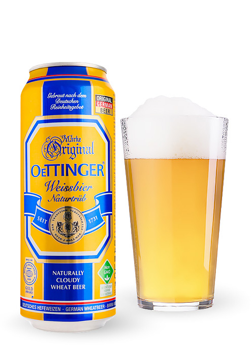 Пиво Oettinger «Weissbier» 0.5л купити в Hop Hey | Море Пива Пиво Oettinger «Weissbier» 0.5л