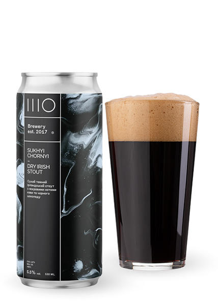 Пиво SHO Brewery ШО Sukhoy Cherniy 0.33л