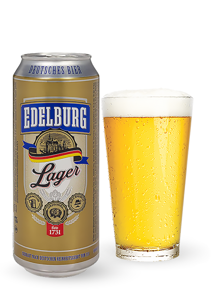 Пиво Edelburg Lager 0.5л