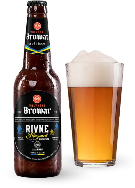 Пиво Volynski Browar «Rivne Lifeguard» 0.35л