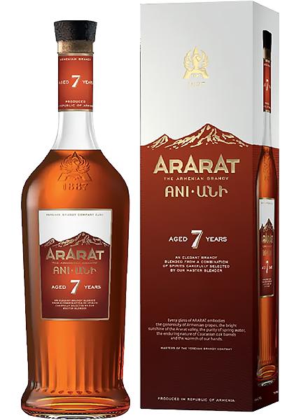 Бренди Ararat Ani 7 лет 0.7л в коробке