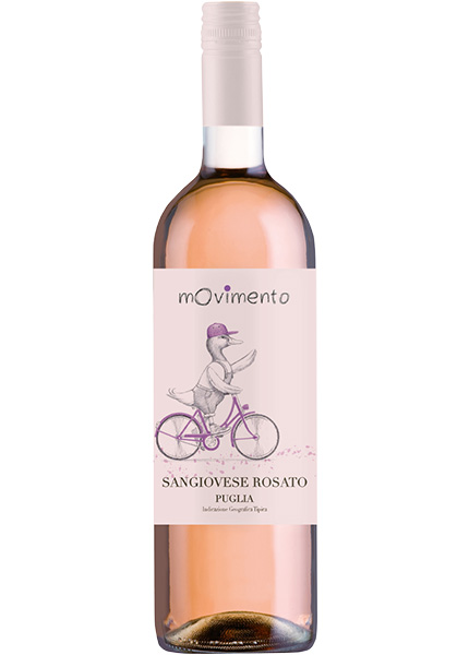 Вино Movimento Sangiovese Rosato IGT Puglia 0.75л