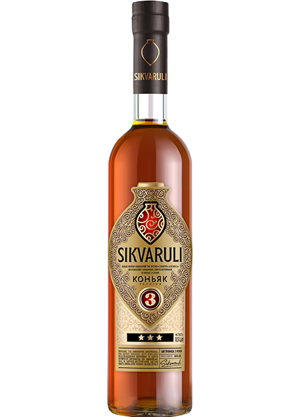 Коньяк Sikvaruli 3 роки 0.5л купити в Hop Hey | Море Пива Коньяк Sikvaruli 3 роки 0.5л
