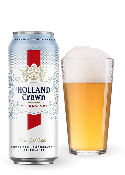 Пиво Holland Crown Wit Blanche Unfiltered 0.5л