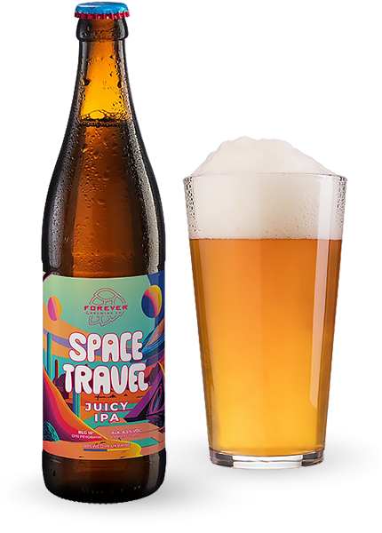 Пиво Forever Space Travel Juicy IPA 0.5л