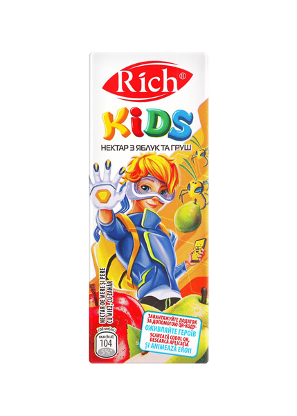 Нектар "Rich Kids" яблочно-грушевый 0.2л купить в Hop Hey | Море Пива Нектар "Rich Kids" яблочно-грушевый 0.2л