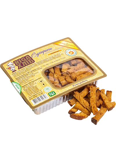 Сухарики «Кумовские» с луком, 80 г