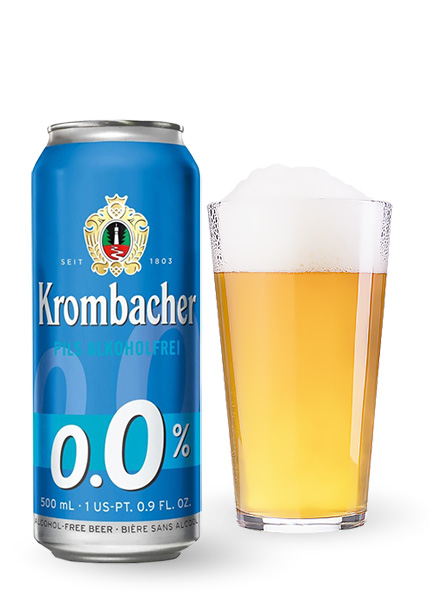 Пиво безалкогольное Krombacher Pils Alkoholfrei 0.5л
