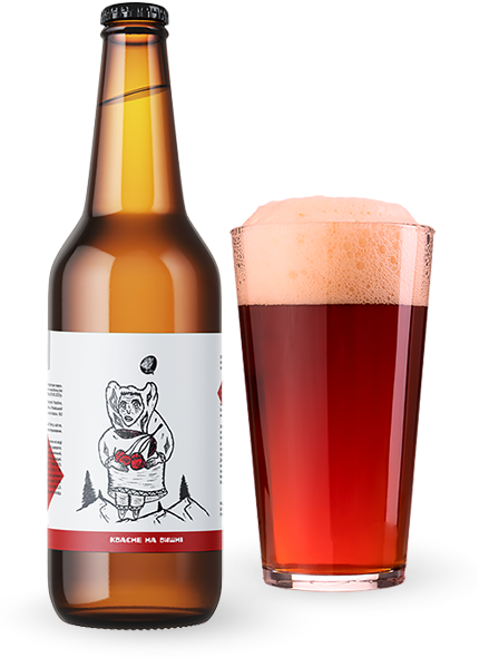 Пиво Ципа Квасне на Вишні 0.33л