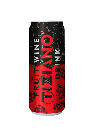 Ігристий винний напій «Tiziano Pomegranate» гранат 6.4° купити в Hop Hey | Море Пива Ігристий винний напій «Tiziano Pomegranate» гранат 6.4°