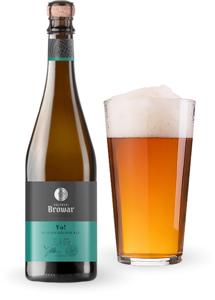 Пиво Volynski Browar YO! Belgian Golden Ale 0.75л