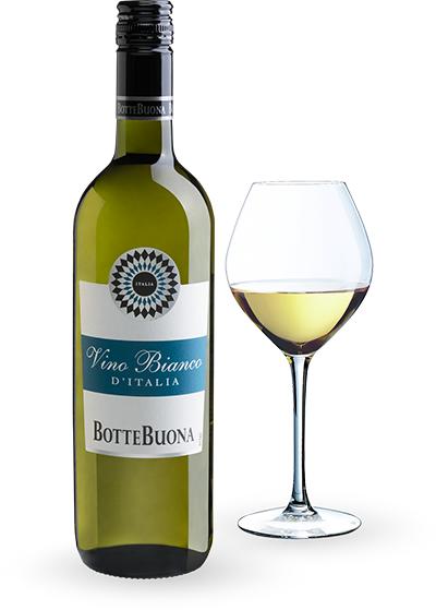 Вино Botte Buona «Vino Bianco D'Italia» белое полусухое 11°