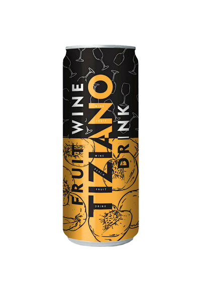 Ігристий винний напій «Tiziano Peach» персик 6.4°