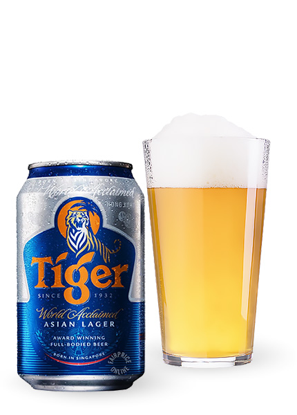 Пиво Tiger Beer 0.33л
