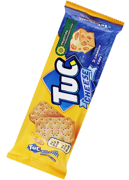 Крекер солоний Tuc зі смаком сиру, 100г
