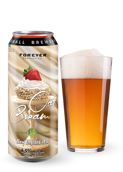 Пиво Forever Oat Cream New England IPA 0.5л