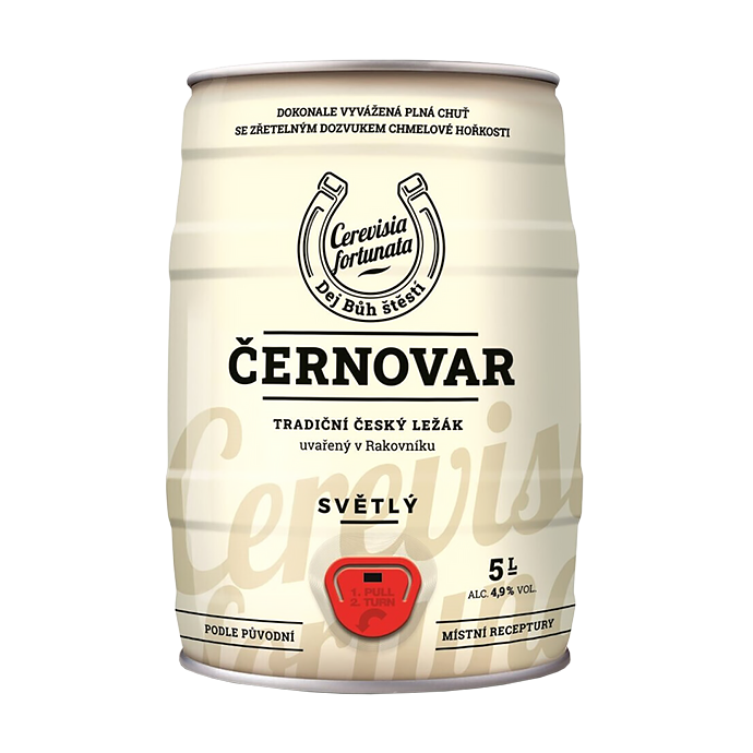 Пиво Cernovar Svetle 5л