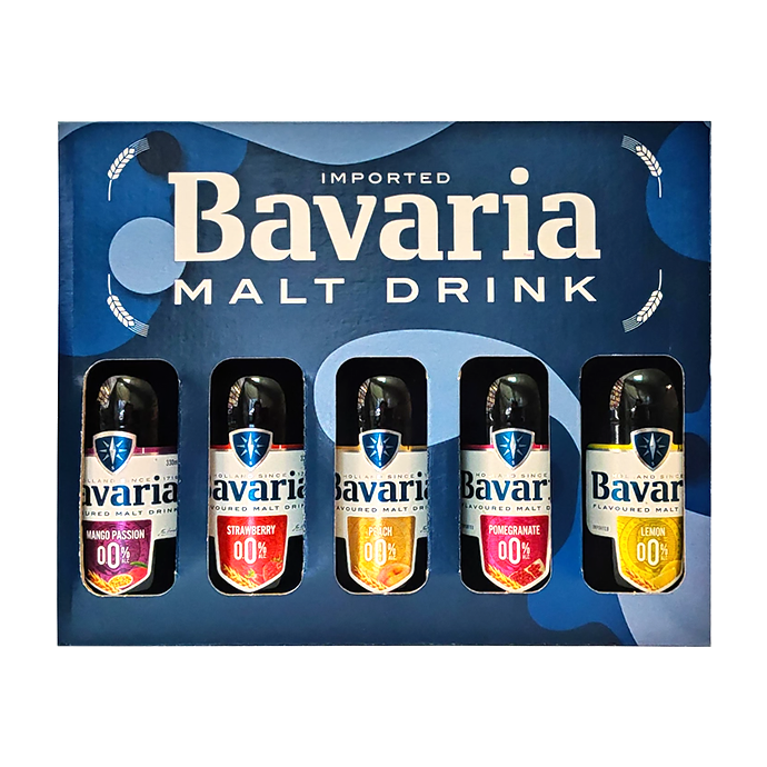 Набір безалкогольного пива Bavaria 0.33л х 5шт