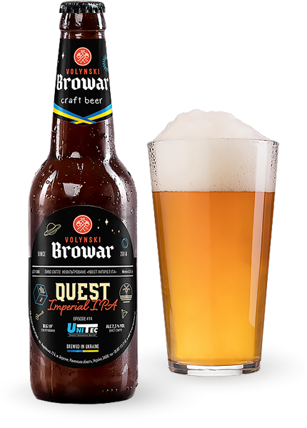 Пиво Volynski Browar Quest 0.35л