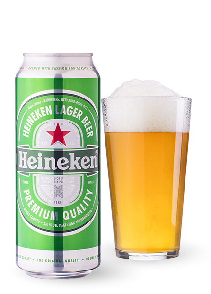 Пиво Heineken Lager Beer Premium Quality 0.5л купити в Hop Hey | Море Пива Пиво Heineken Lager Beer Premium Quality 0.5л