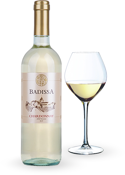 Вино Badissa «Chardonnay» біле сухе 12°