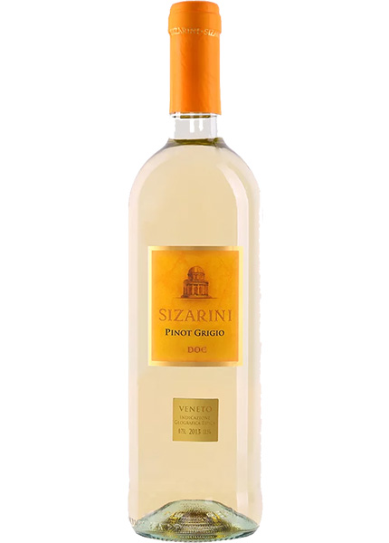 Вино Sizarini Pinot Grigio DOC 0.75л купить в Hop Hey | Море Пива Вино Sizarini Pinot Grigio DOC 0.75л
