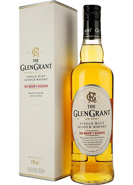 Виски The Glen Grant Majors Reserve Single Malt 5 лет 0.7л в коробке