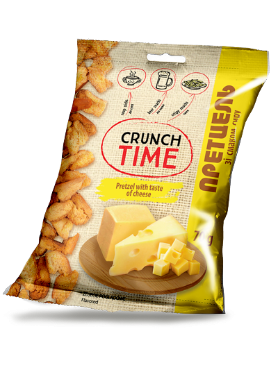 Претцель зі смаком сиру, 70 г купити в Hop Hey | Море Пива Претцель зі смаком сиру, 70 г