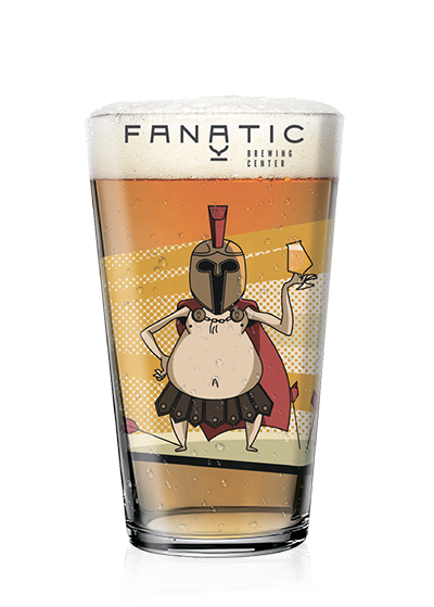Пиво Fanatic «Ahelles» светлое нефильтрованное 4.9°