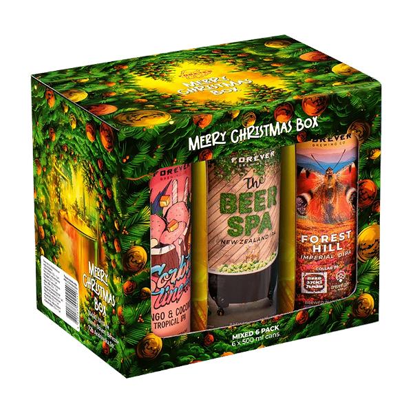 Набір пива Forever Merry Christmas Box 0.5л x 6шт