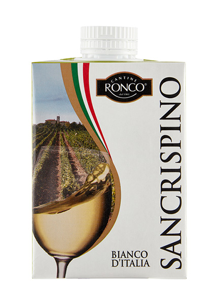 Вино Cantine Ronco Sancrispino Bianco d'Italia 0.5л