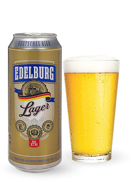 Пиво Edelburg Lager 0.5л