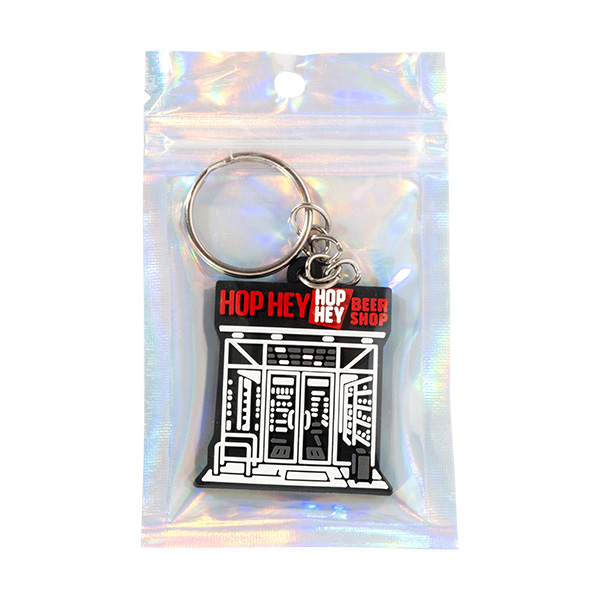 Брелок з ПВХ Магазин Hop Hey купити в Hop Hey | Море Пива Брелок з ПВХ Магазин Hop Hey