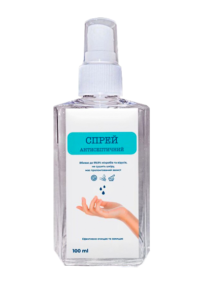 Спрей антисептичний «PdParis» 100 мл