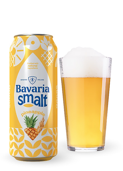 Пиво безалкогольное Bavaria Smalt Pineapple 0.5л купить в Hop Hey | Море Пива Пиво безалкогольное Bavaria Smalt Pineapple 0.5л