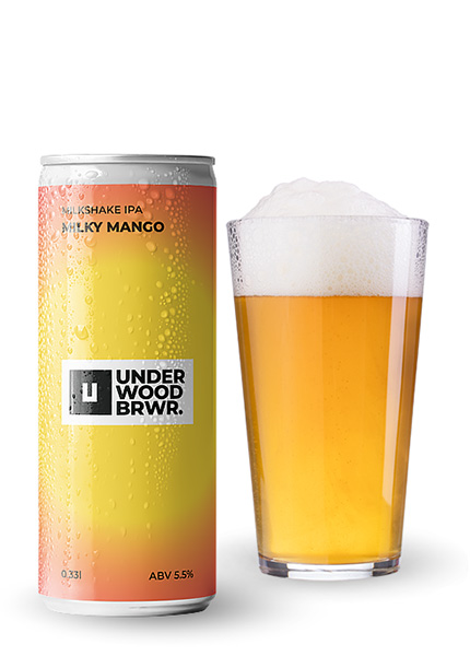 Пиво Underwood Milky Mango 0.33л