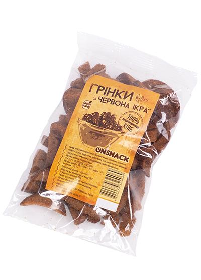 Гренки «Onsnack» со вкусом красной икры, 100 г