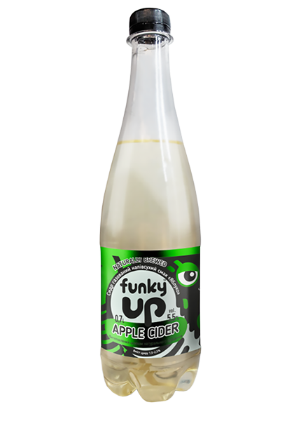 Сидр «Funky Up Яблуко» 0.7л