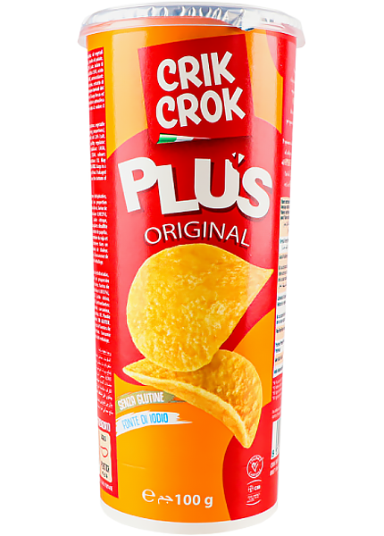 Чипси Crik Crok Plus Original 100г купити в Hop Hey | Море Пива Чипси Crik Crok Plus Original 100г