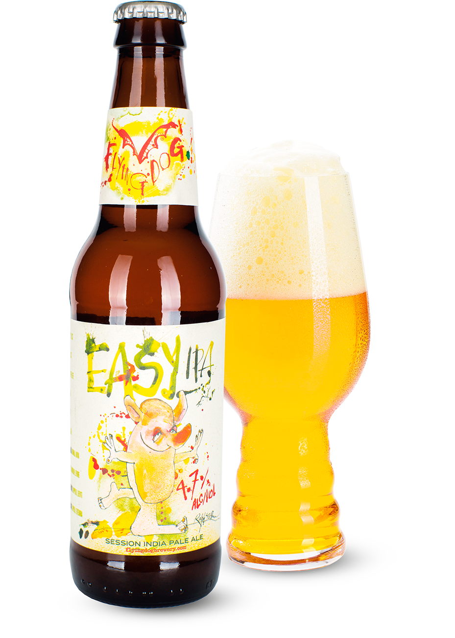 Пиво Flying Dog «Easy IPA» светлое нефильтрованное 4.7° купить с ...