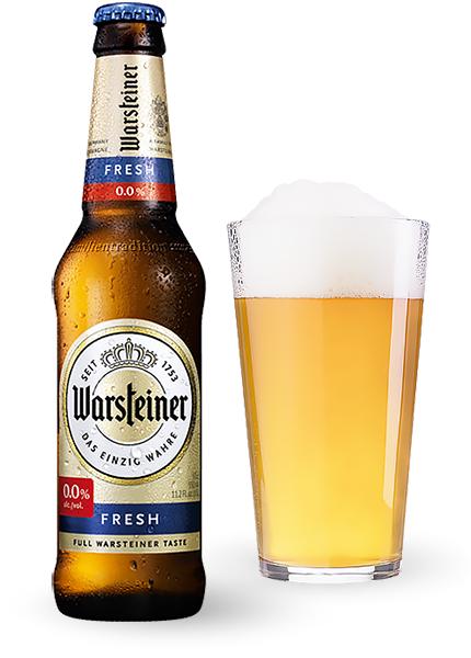 Пиво безалкогольное Warsteiner Fresh 0.33л