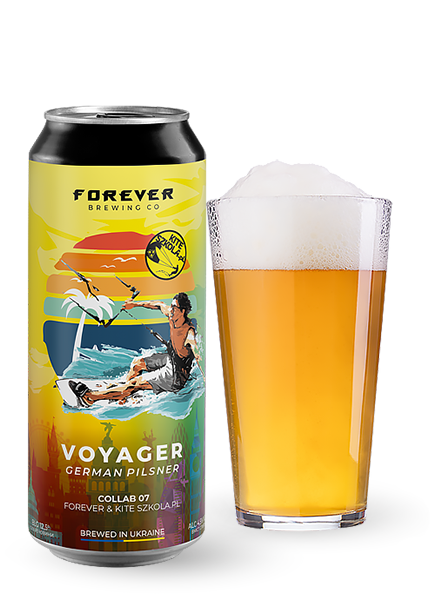 Пиво Forever Voyager German Pilsner 0.5л