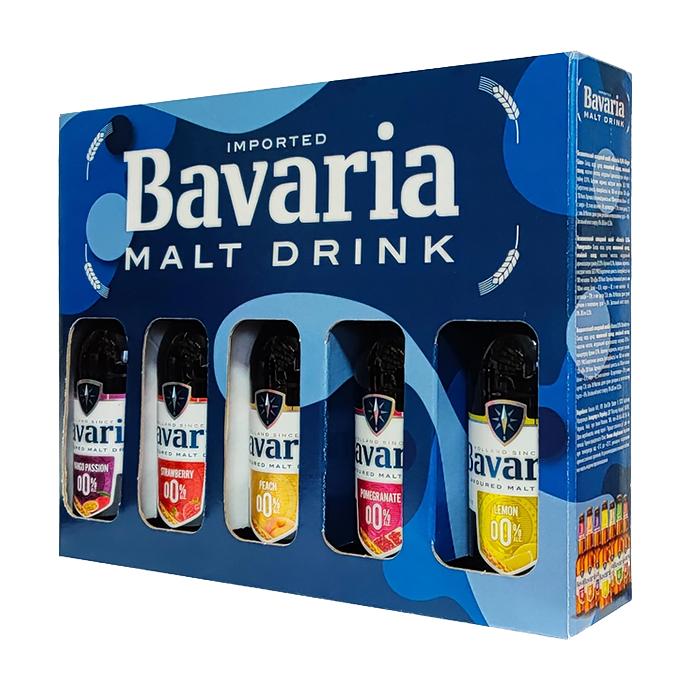 Набор безалкогольного пива Bavaria 0.33л х 5шт