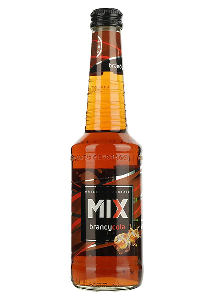 Коктейль слабоалкогольний газований Mix Brandy and Cola 0.33л