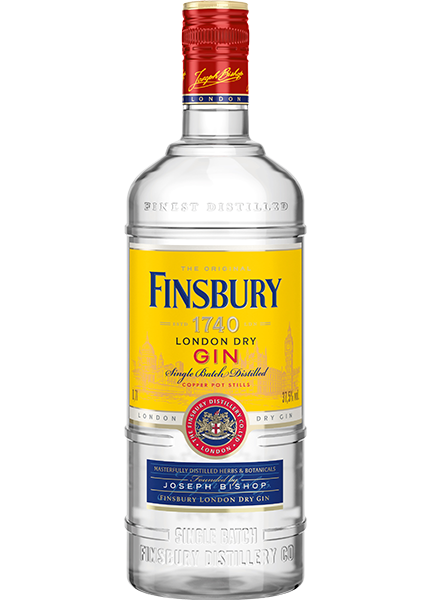 Джин Finsbury London Dry Gin 0.7л купити в Hop Hey | Море Пива Джин Finsbury London Dry Gin 0.7л
